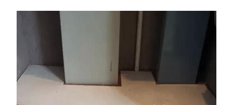 橋架防火封堵做法(圖文)(圖6) 上方防火封堵效果圖